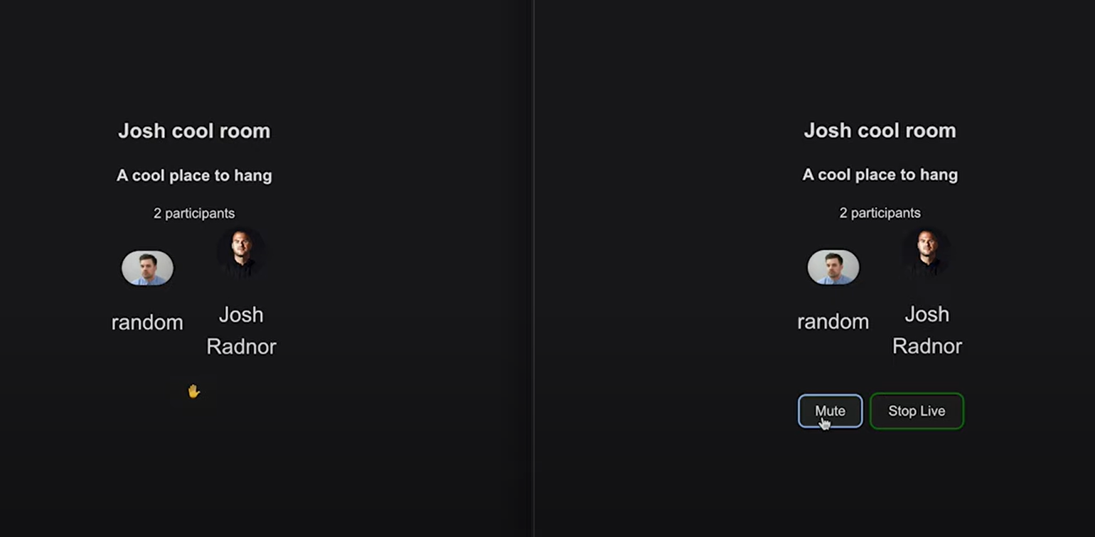 Audio Room App